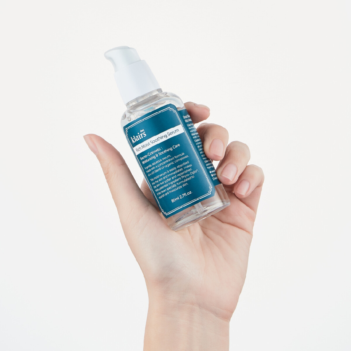 PREVENTA Serum con Ácido Hialurónico enriquecido Dear Klairs Rich Moist Soothing Serum (80 ml) 