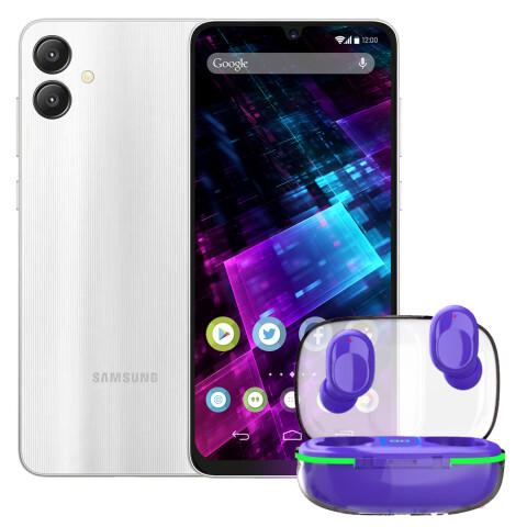 Samsung Galaxy A05 4/128 Gb 4g + Regalo PLATEADO