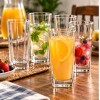 Vaso vidrio 250 ml. alto base cuadrada H 11.5 cms Vaso vidrio 250 ml. alto base cuadrada H 11.5 cms