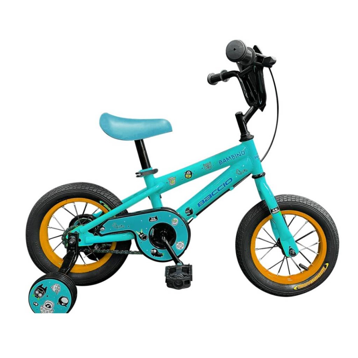 bicicleta BACCIO BAMBINO Rodado 12 - Color CELESTE 