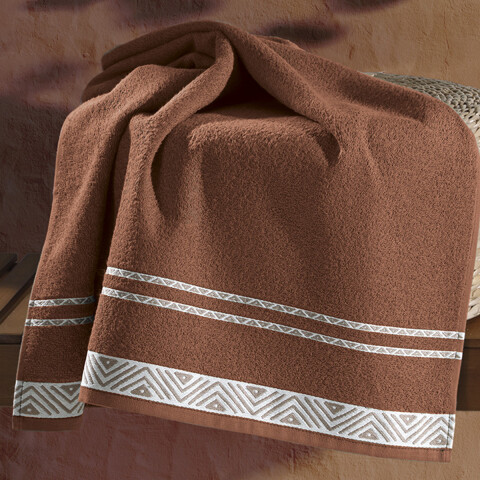Toalla Baño Dohler Jacquard Premium 70 x 140 cm 7681 - OCRE