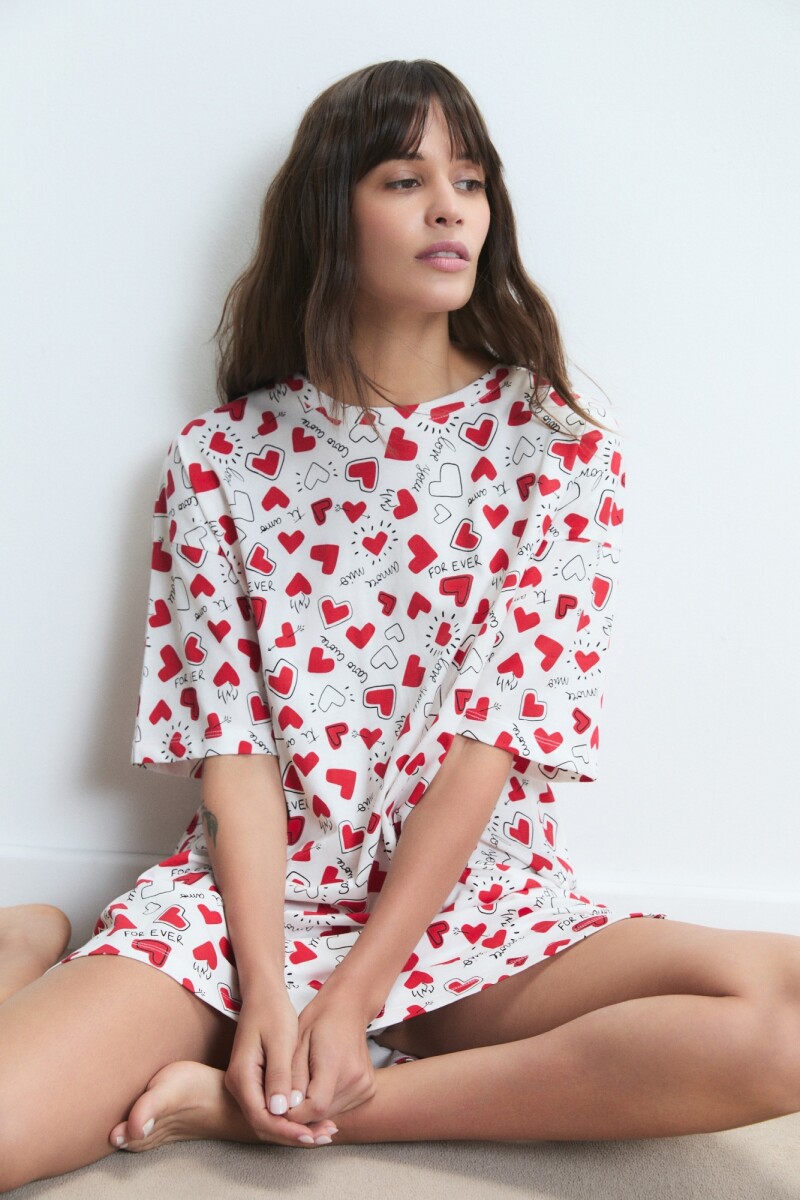 CAMISON ALL FOR LOVE Off White