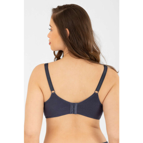 Soutien preformado b & c camelia Azul noche