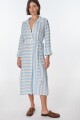 Vestido Balt Rayas Celeste