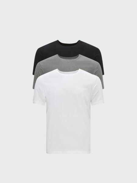 Hugo Boss - Pack X 3 remeras de algodón, CLASSIC Surtido