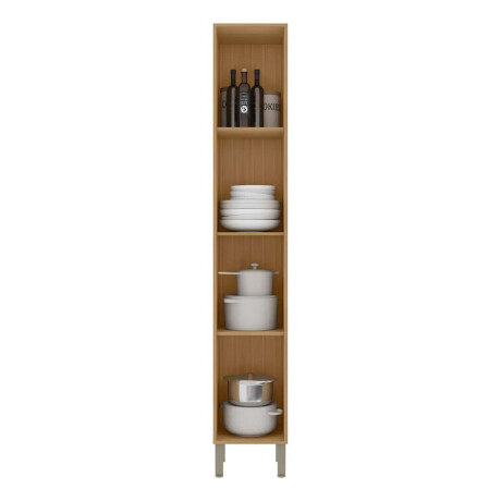 Armario despensa 1 puerta Color Pinole