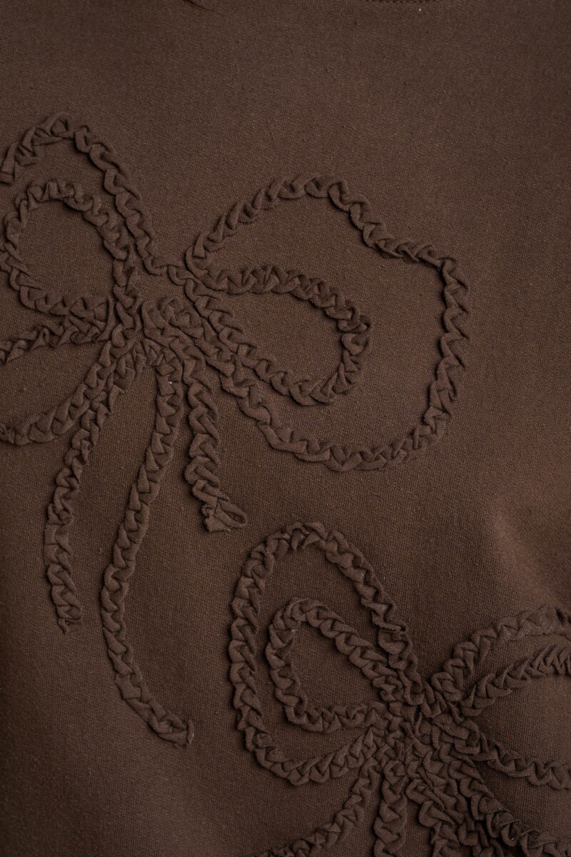 Sweater Moño Marron
