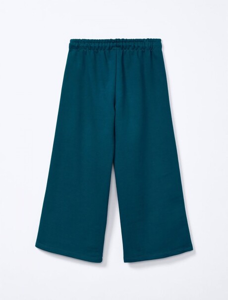 PANTALÓN INFANTIL DE ALGODÓN VERDE