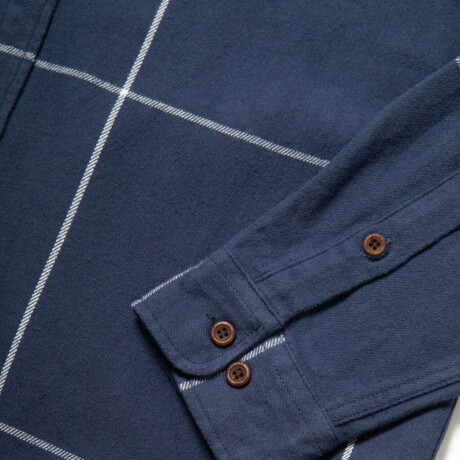 Camisa ML Katin Monty Flannel Azul