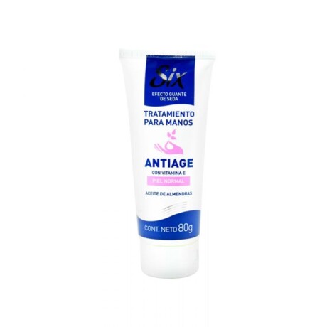 SIX CREMA PARA MANOS ANTIAGE 80gr SIX CREMA PARA MANOS ANTIAGE 80gr