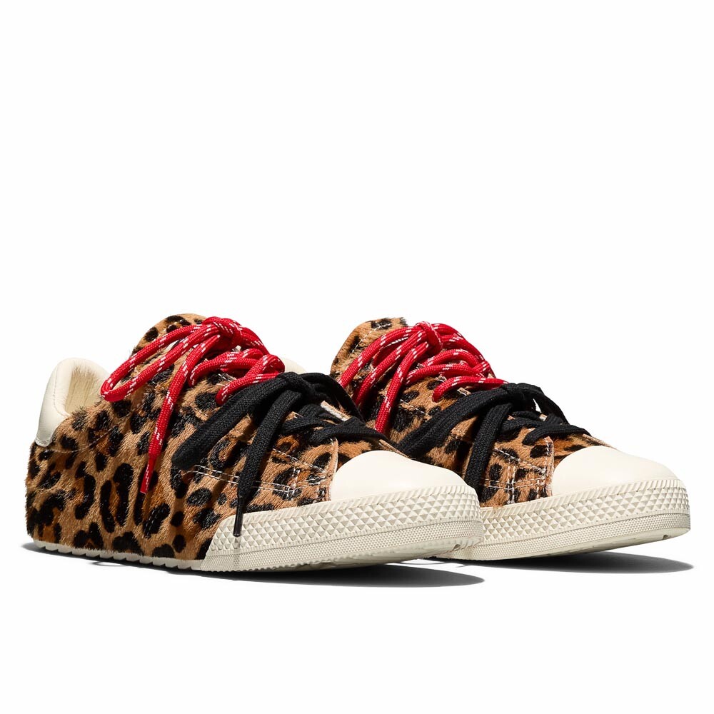 Zapatillas Chuck Taylor Lo Leopard Pony Hair Unisex Brown
