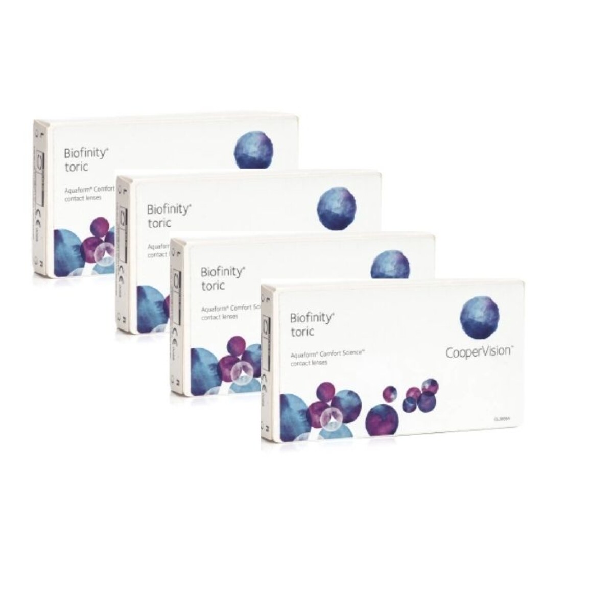 PROMO 4 CAJAS BIOFINITY TORIC - 25 % OFF 