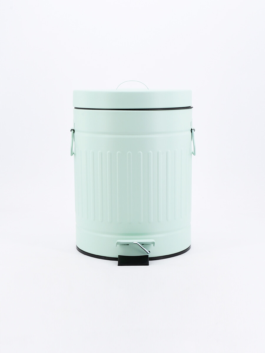 PAPELERA 5 LT CON PEDAL - VERDE 