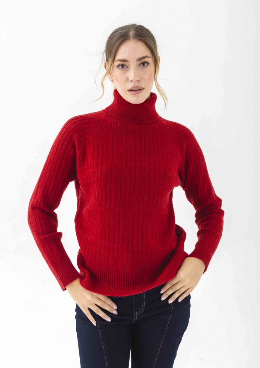 Polera Magdalena - Rojo 