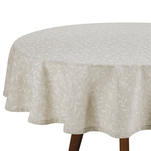 Mantel Redondo Lino Clean Dohler 200 cm PAULINE