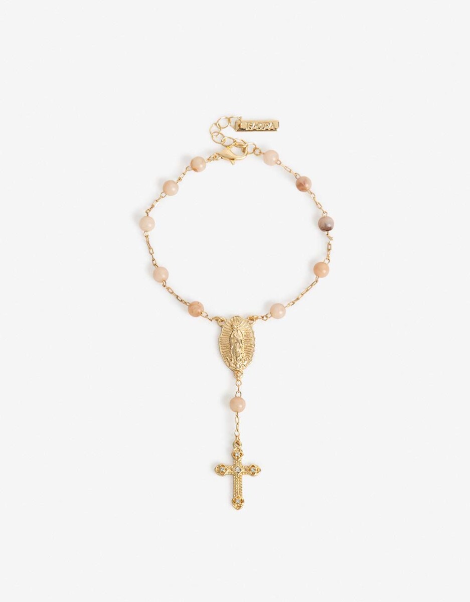 Pulsera Cruz Textura 