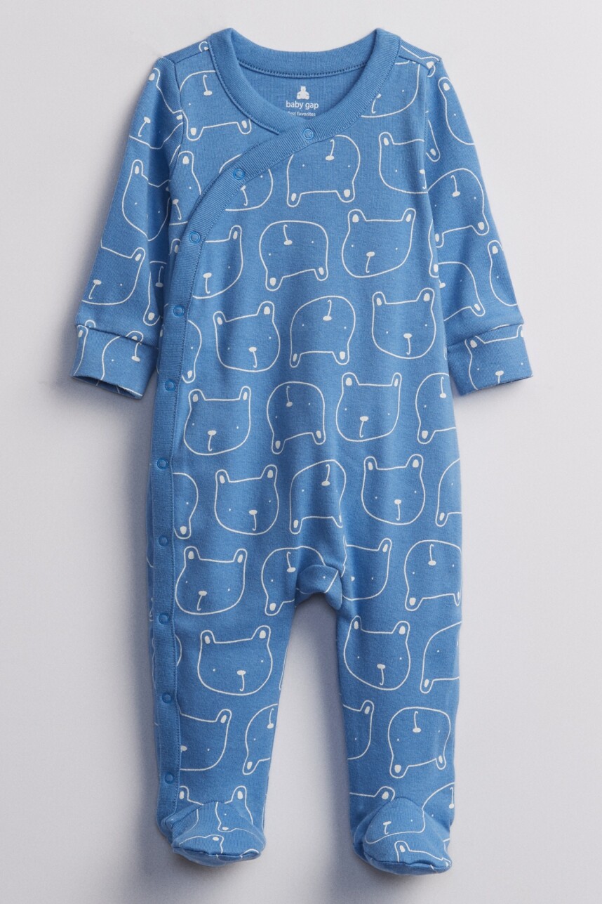 Pijama Osos Bebé China Blue