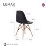 Sillas Eames Lumax Colorido Innovador Moderno Liso