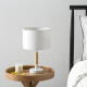 Lampara Portatil De Escritorio Led Nordica Florencia Blanco