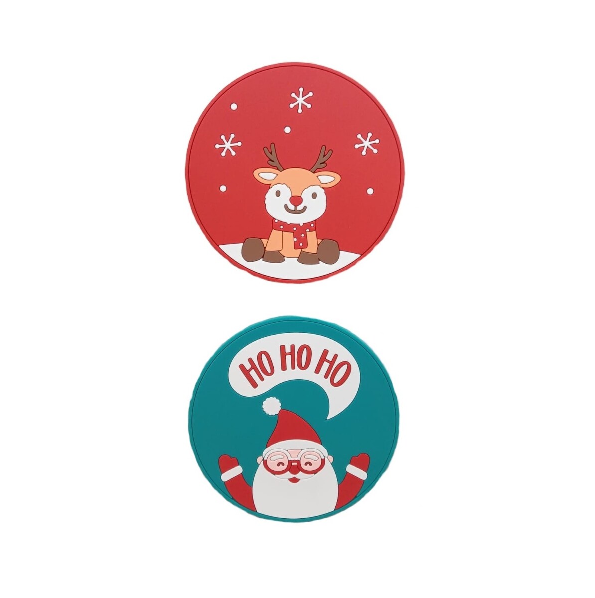 Posa vaso navidad 2pcs 