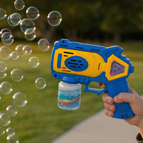 Pistola de burbujas para niños Azul