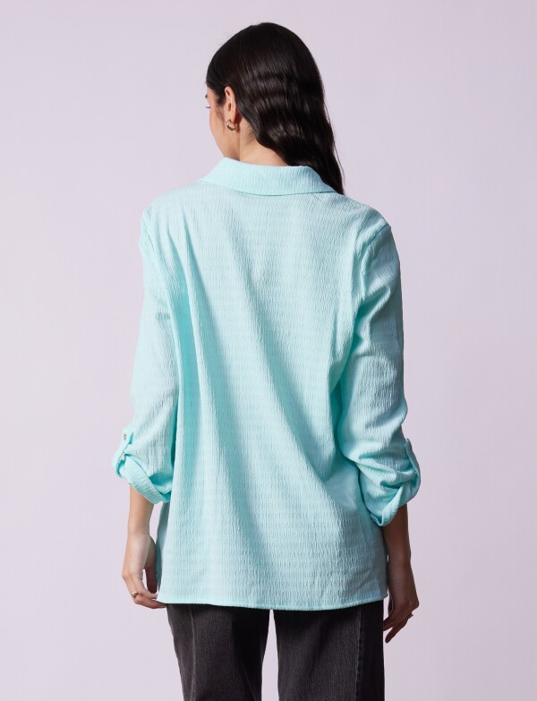 Camisa Solid VERDE AGUA