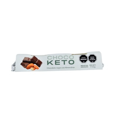 Chocoketo negro con almendras Betsa Keto Chocoketo Almendras Betsa Keto