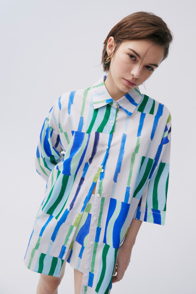 Camisa Azure Crudo