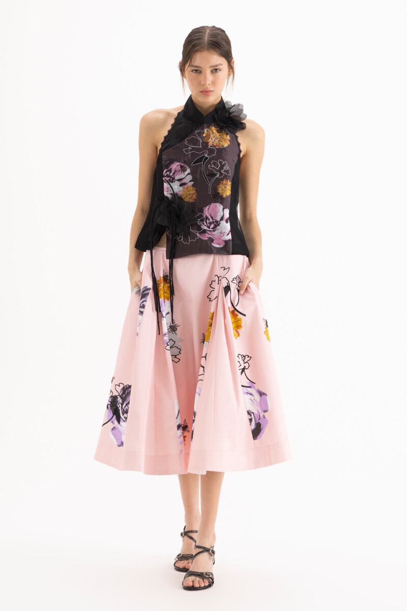 POLLERA SPRING Rosa