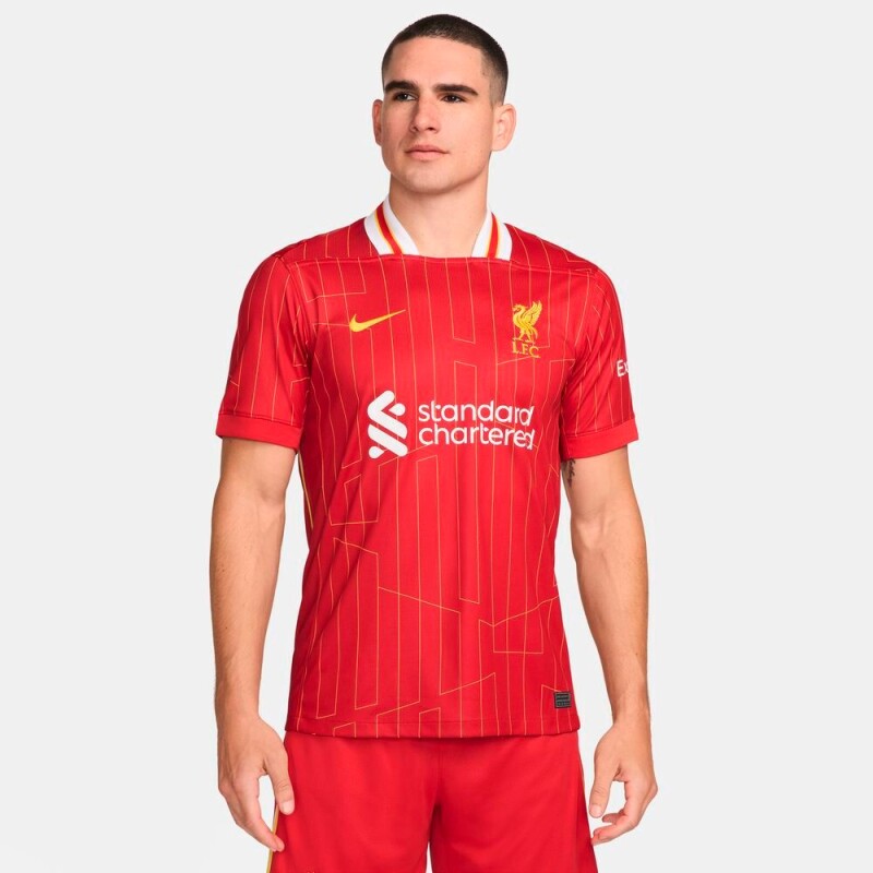 Camiseta Liverpool Fc 2024/25 Stadium Home de Hombre Rojo