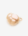 Llavero Cozy Llavero Y Bag Charm Patita Peluche - Combinacion Bicolor