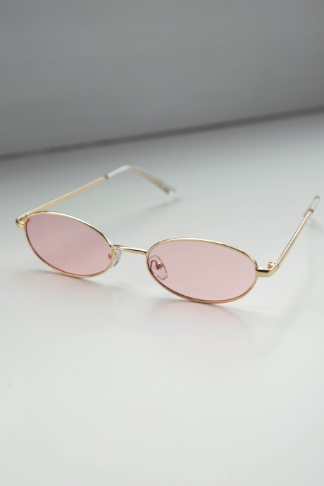 METAL SUNNIES OVAL PINK