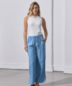 Pantalon Wide Leg JEAN CLARO