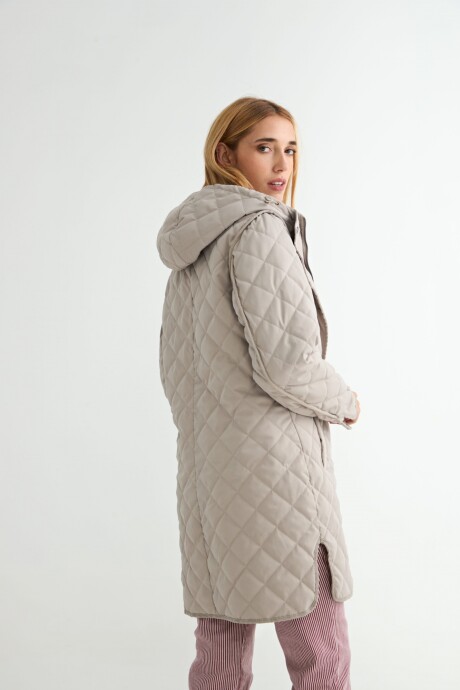 CAMPERA NEREA CON CAPUCHA Beige