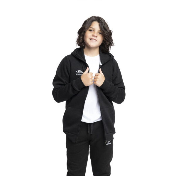 CAMPERA BASICA KIDS - UMBRO NEGRO