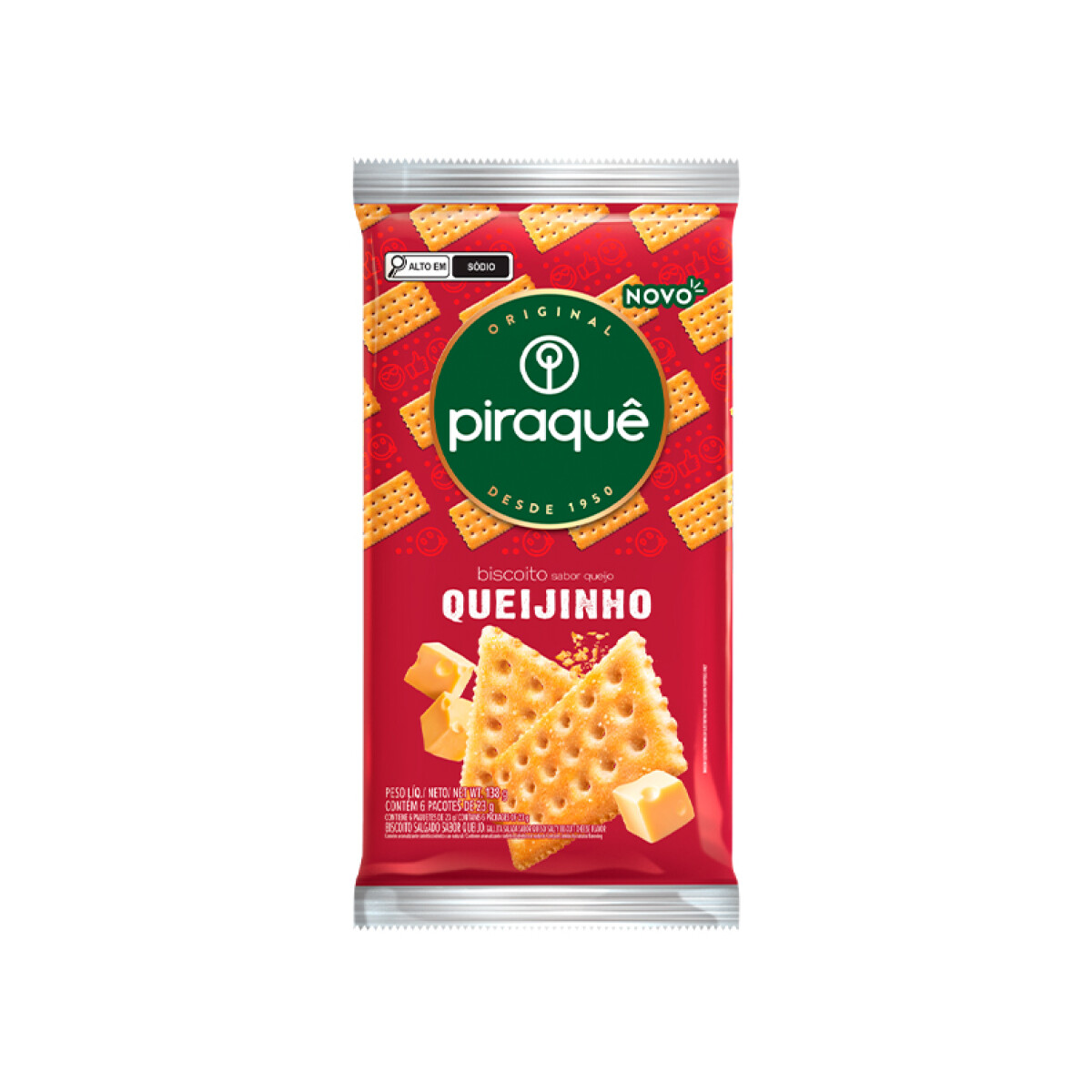 Galleta Salada Piraque - Queso 