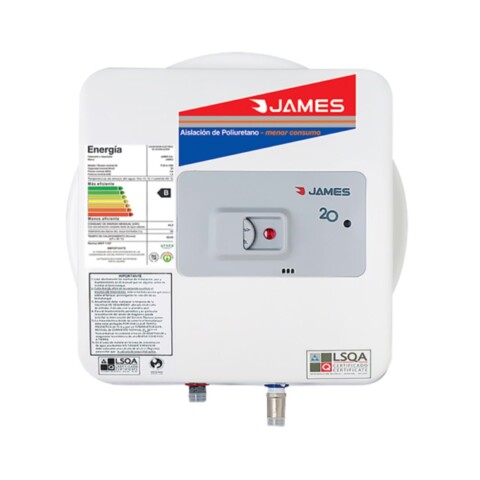 Termotanque Calefón James PRISMA 20 LITROS Termotanque Calefón James PRISMA 20 LITROS