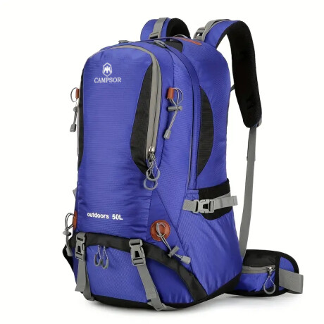 Mochila outdoors 50L CAMPSOR Azul