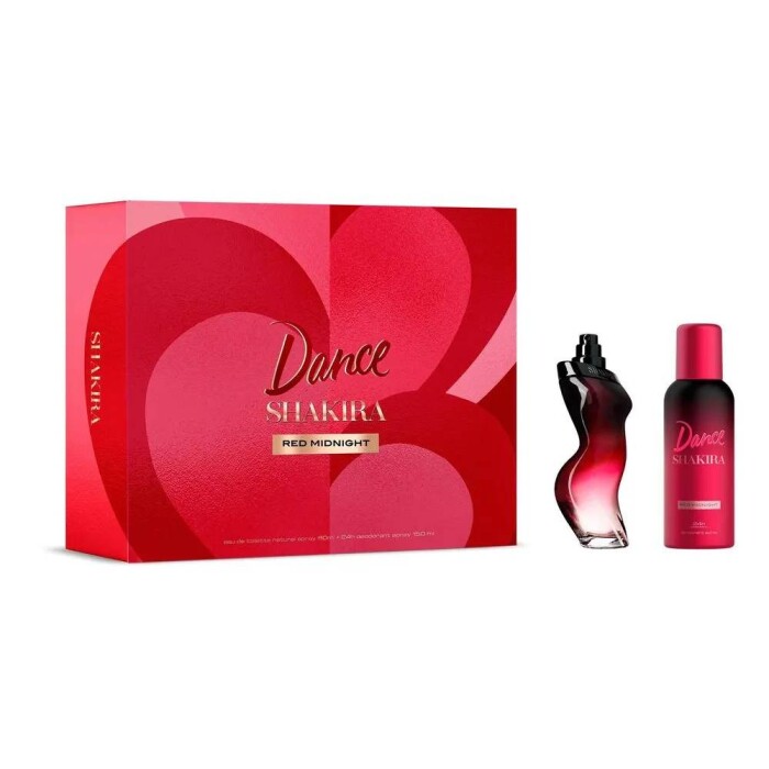 SKAKIRA DANCE REDMIDNIGHT EDT80ML+DEO150 única