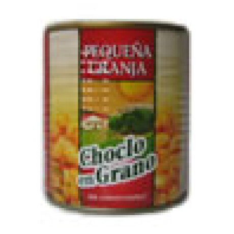 CHOCLO EN GRANO PEQUEÑA GRANJA LATA 300G CHOCLO EN GRANO PEQUEÑA GRANJA LATA 300G
