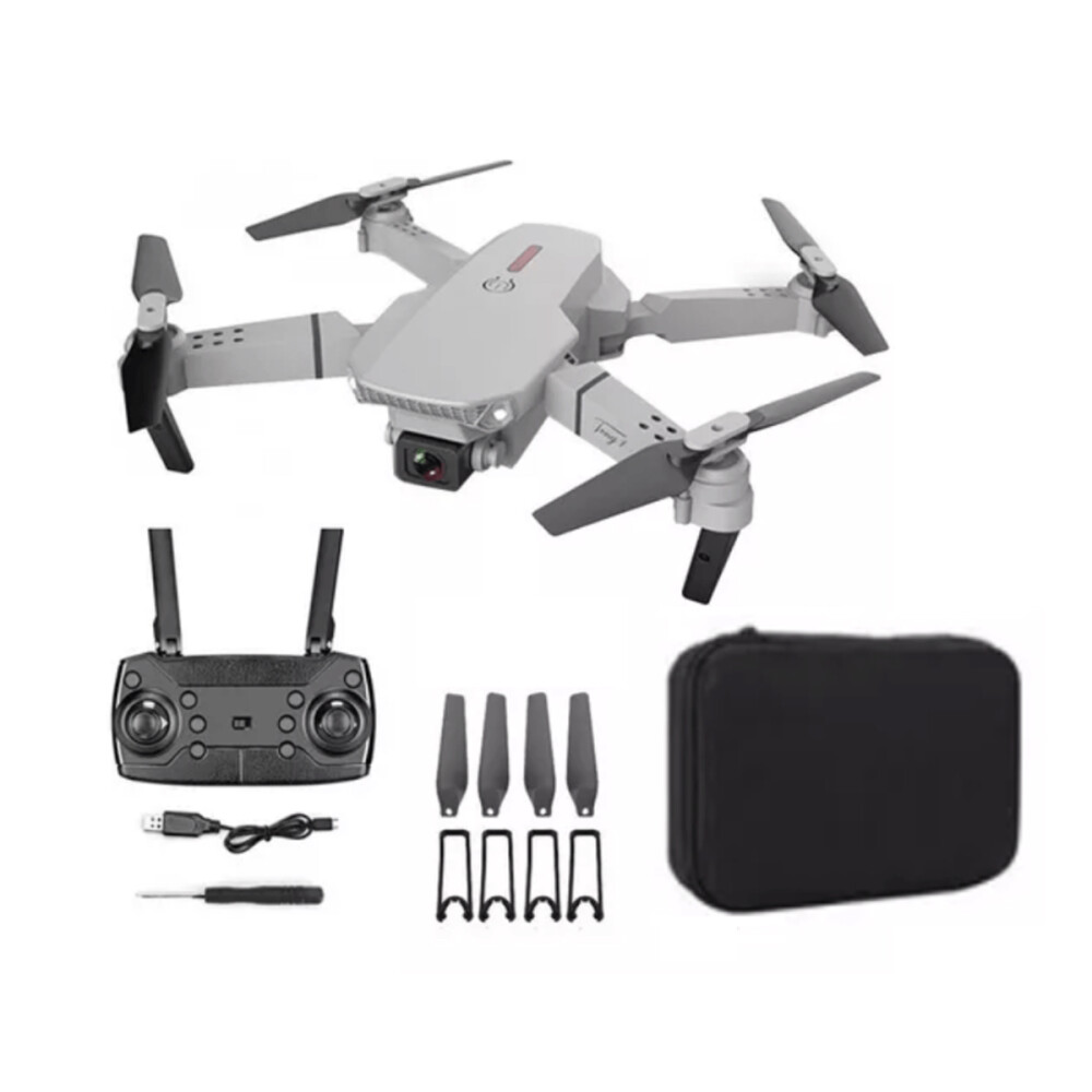 Dron E88 Con Cámara 4k Hd Control Remoto Con Estuche Dron E88 Con Cámara 4k Hd Control Remoto Con Estuche