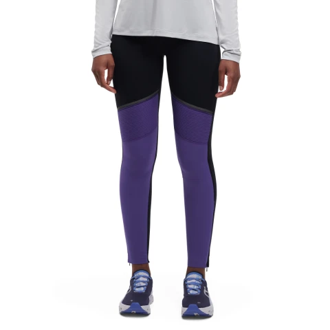 Tights Long W - Mujer Black/twilight
