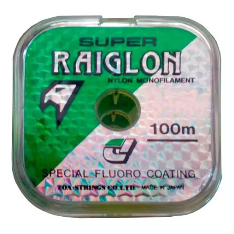 Tanza Super Raiglon 0,62mm X 100mts Verde Oscuro Tanza Super Raiglon 0,62mm X 100mts Verde Oscuro