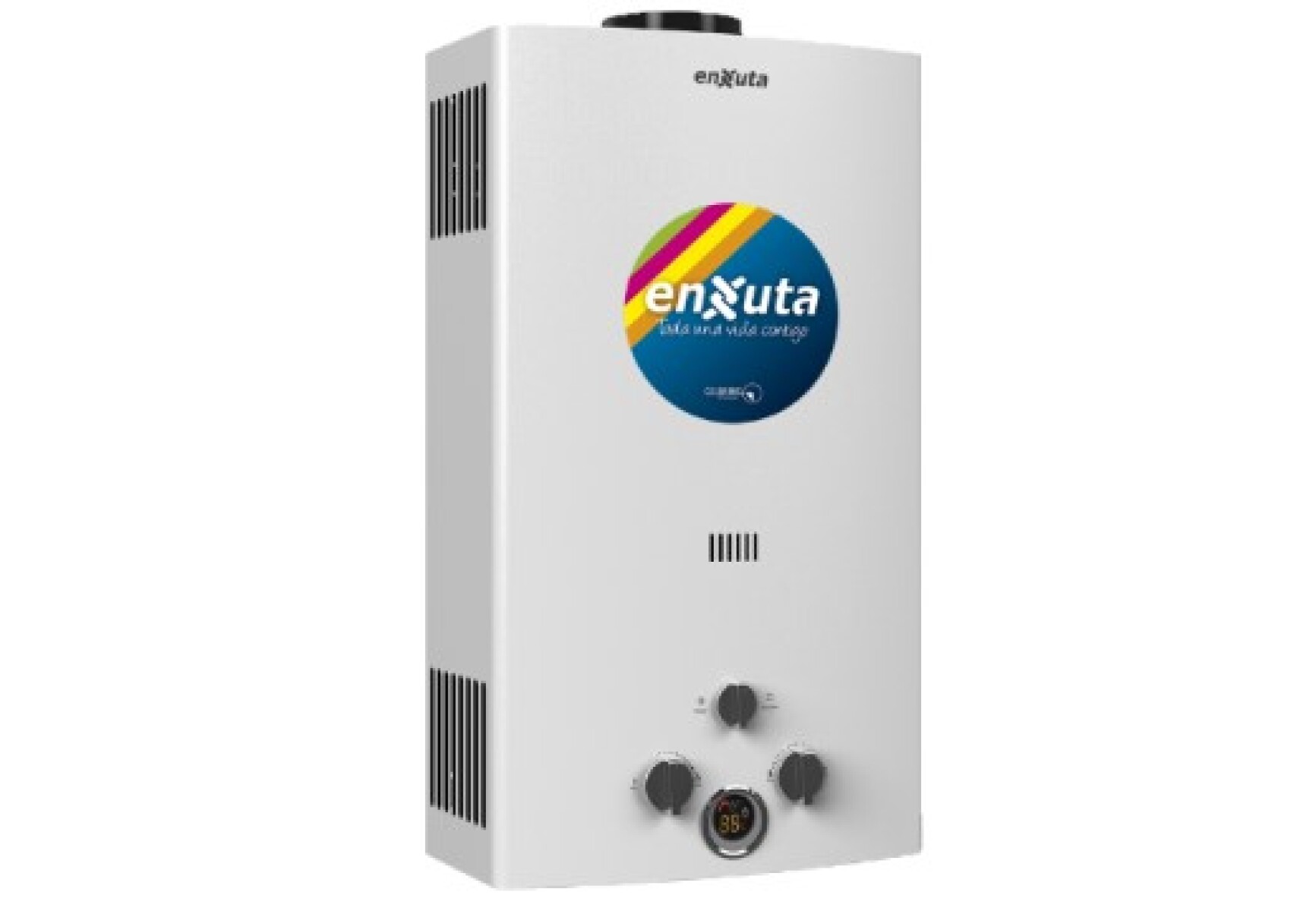 CALENTADOR A GAS INSTANTÁNEO 10 LITROS TIRO NATURAL / GAS NATURAL O SUPERGAS ENX 