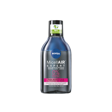 Agua Micelar Nivea Expert Bifásica 400ml Agua Micelar Nivea Expert Bifásica 400ml