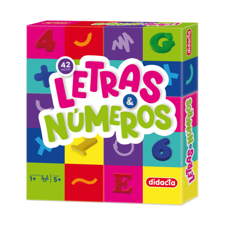 JUEGO LETRAS & NUMEROS DIDACTA JUEGO LETRAS & NUMEROS DIDACTA