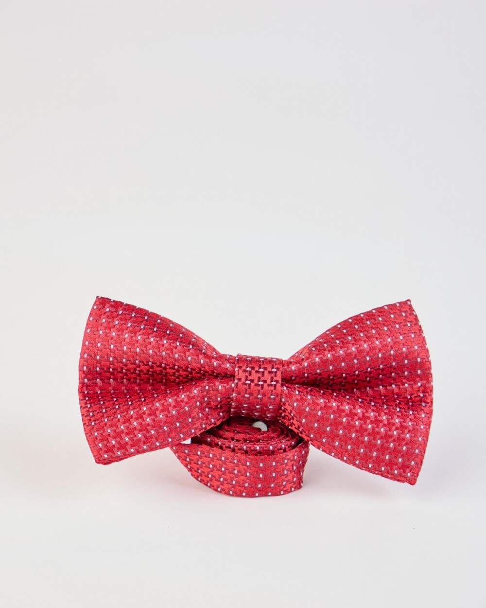 Moña Microfibra Rojo y Bordeaux