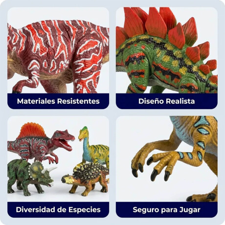 Set Dinosaurios Articulados Juguete Infantil 13 Pc Set Dinosaurios Articulados Juguete Infantil 13 Pc