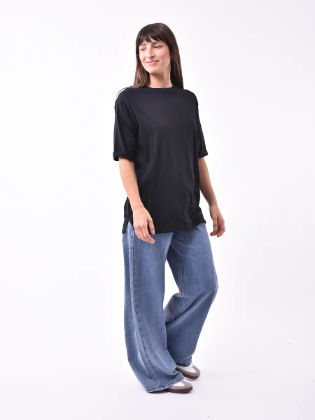 REMERA LUXIE NEGRO