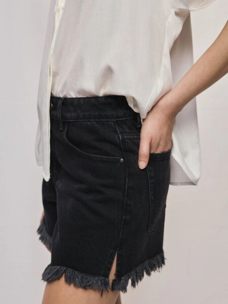 SHORT D.CASSIN OMBRA NEGRO